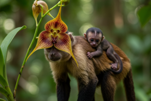 Orquídea Macaco