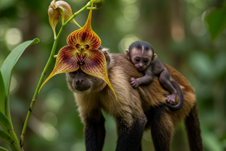 Orquídea Macaco