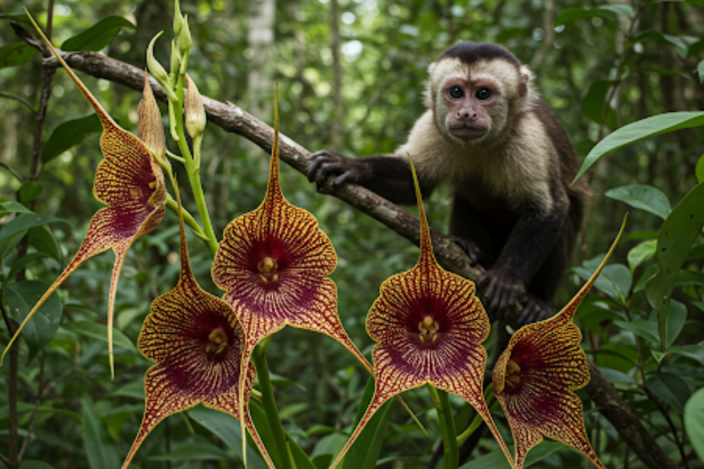 Orquídea Macaco